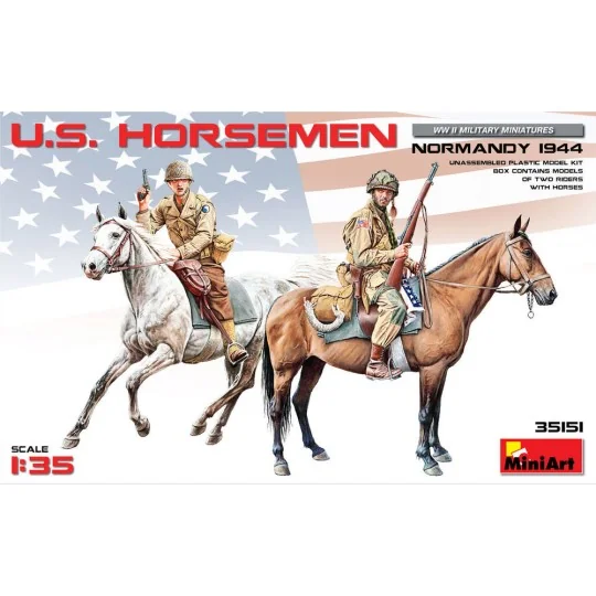 U.S. Horsemen. Normandy 1944, 1/35 - MiniArt 35151