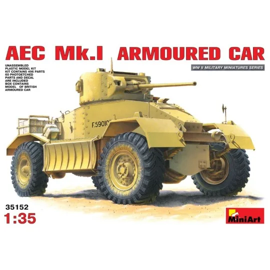 AEC Mk 1 Armoured Car, 1/35 - MiniArt 35152