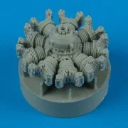 T-28 Trojan/FENNEC engine für Heller Bausatz, 1/72 - Quickboost QB7...
