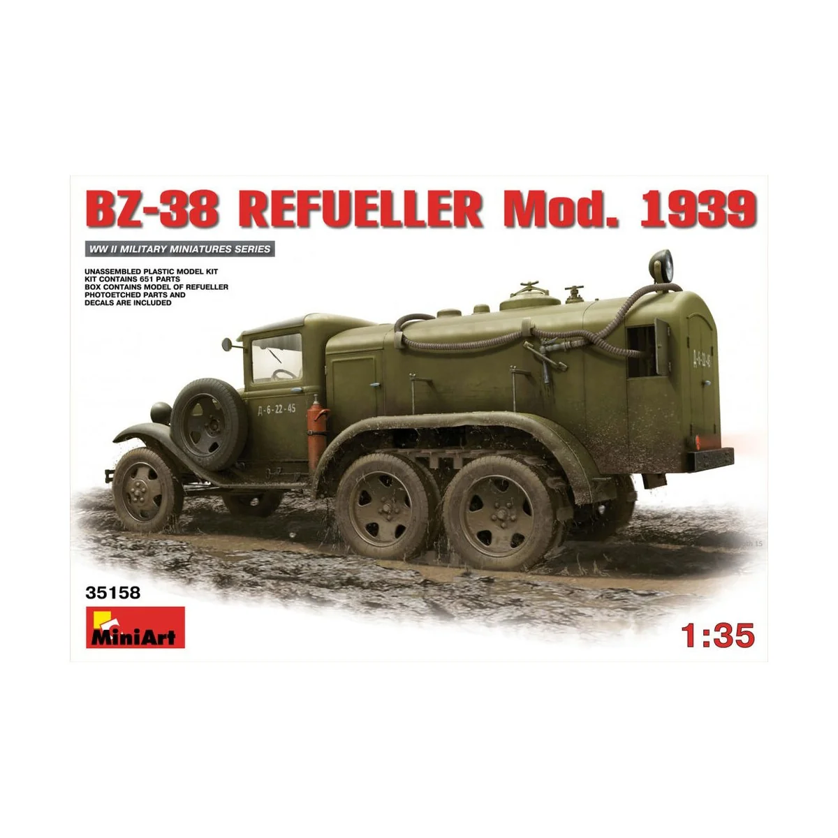 BZ-38 Refueller Mod. 1939, 1/35 - MiniArt 35158