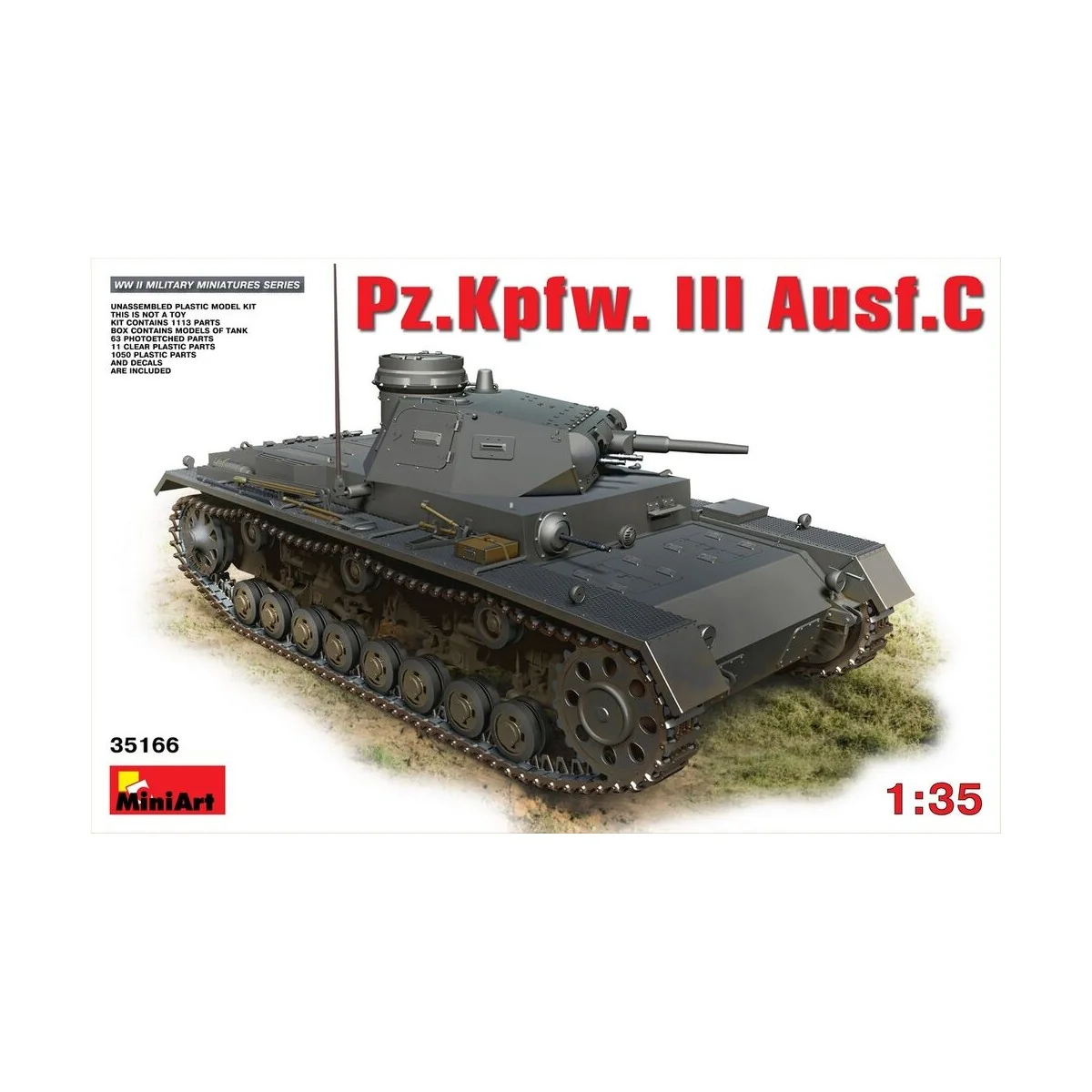 Pz. Kpfw. III Ausf ?, 1/35 - MiniArt 35166