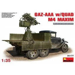 GAZ-AAA w/QUAD M4 MAXIM, 1/35 - MiniArt 35177