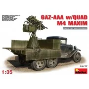 GAZ-AAA w/QUAD M4 MAXIM, 1/35 - MiniArt 35177