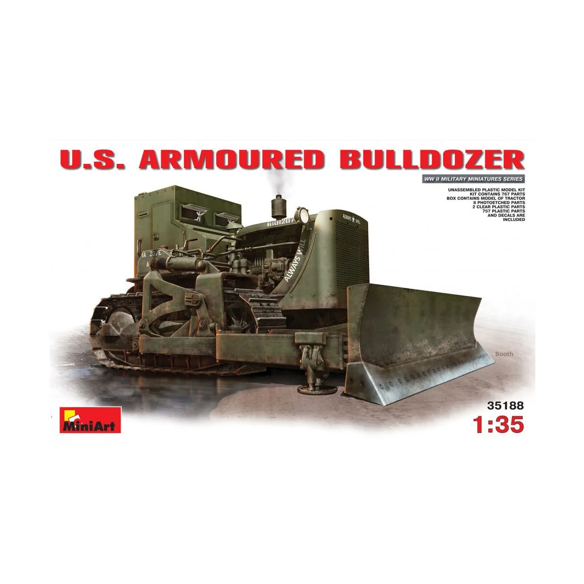 U.S. Armoured Buldozer, 1/35 - MiniArt 35188