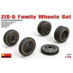ZIS-5 Family Wheels Set, 1/35 - MiniArt 35196