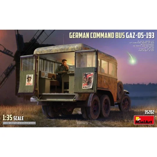 German Command Bus GAZ-05-193, 1/35 - MiniArt 35202