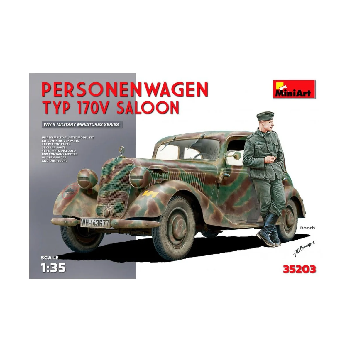 Personenwagen Typ 170V Saloon.Special Edition, 1/35 - MiniArt 35203