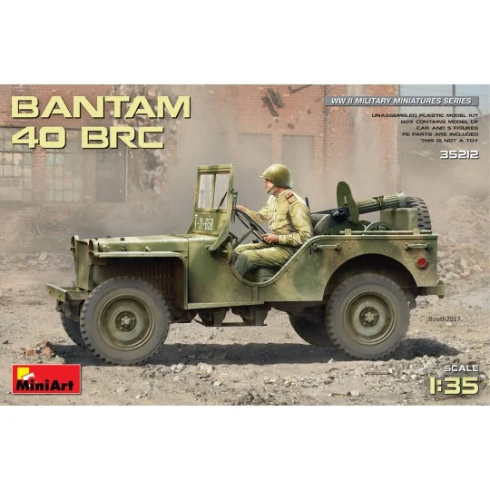 Bantam 40 BRC, 1/35 - MiniArt 35212 Bantam 40 BRC, 1/35 - MiniArt 35212