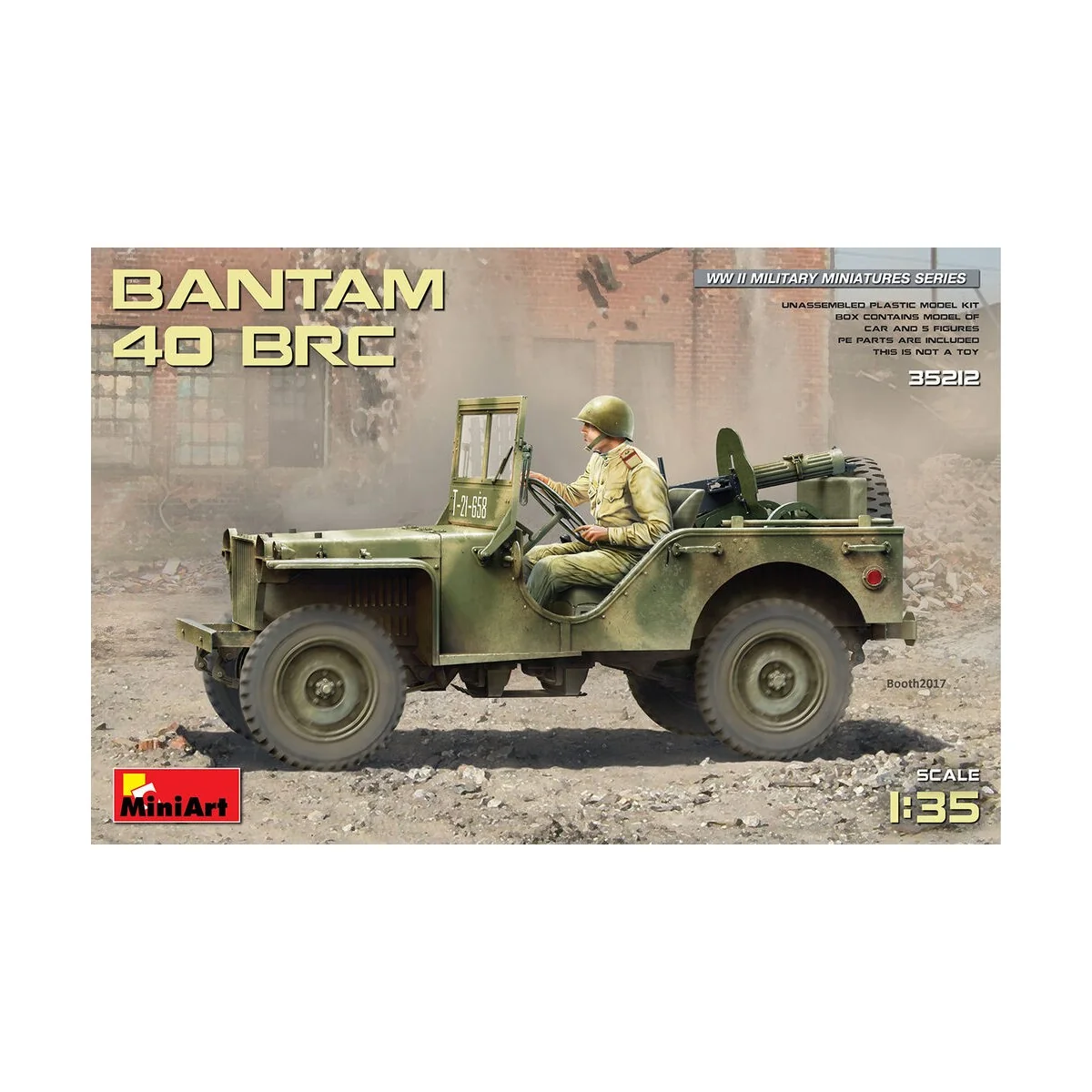 Bantam 40 BRC, 1/35 - MiniArt 35212 Bantam 40 BRC, 1/35 - MiniArt 35212