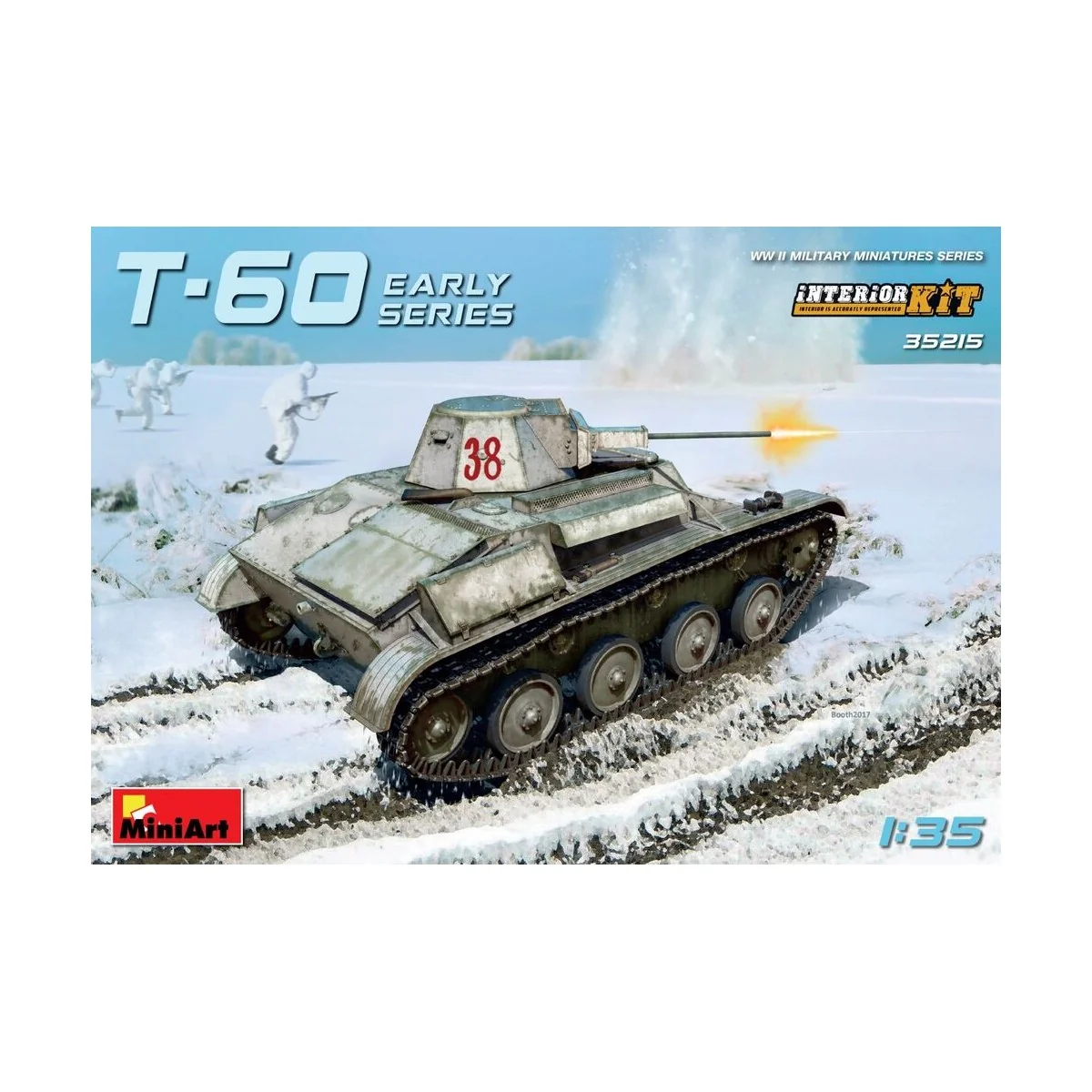 T-60 Early Series (GAP) Interior Kit, 1/35 - MiniArt 35215