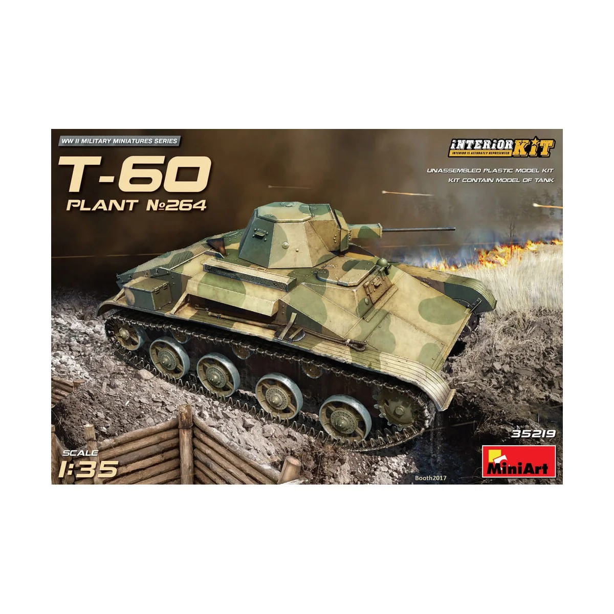 T-60 (Plant No.264, Stalingrad) Interior Kit, 1/35 - MiniArt 35219 T-60 (Plant No.264, Stalingrad) Interior Kit, 1/35 - MiniArt 35219