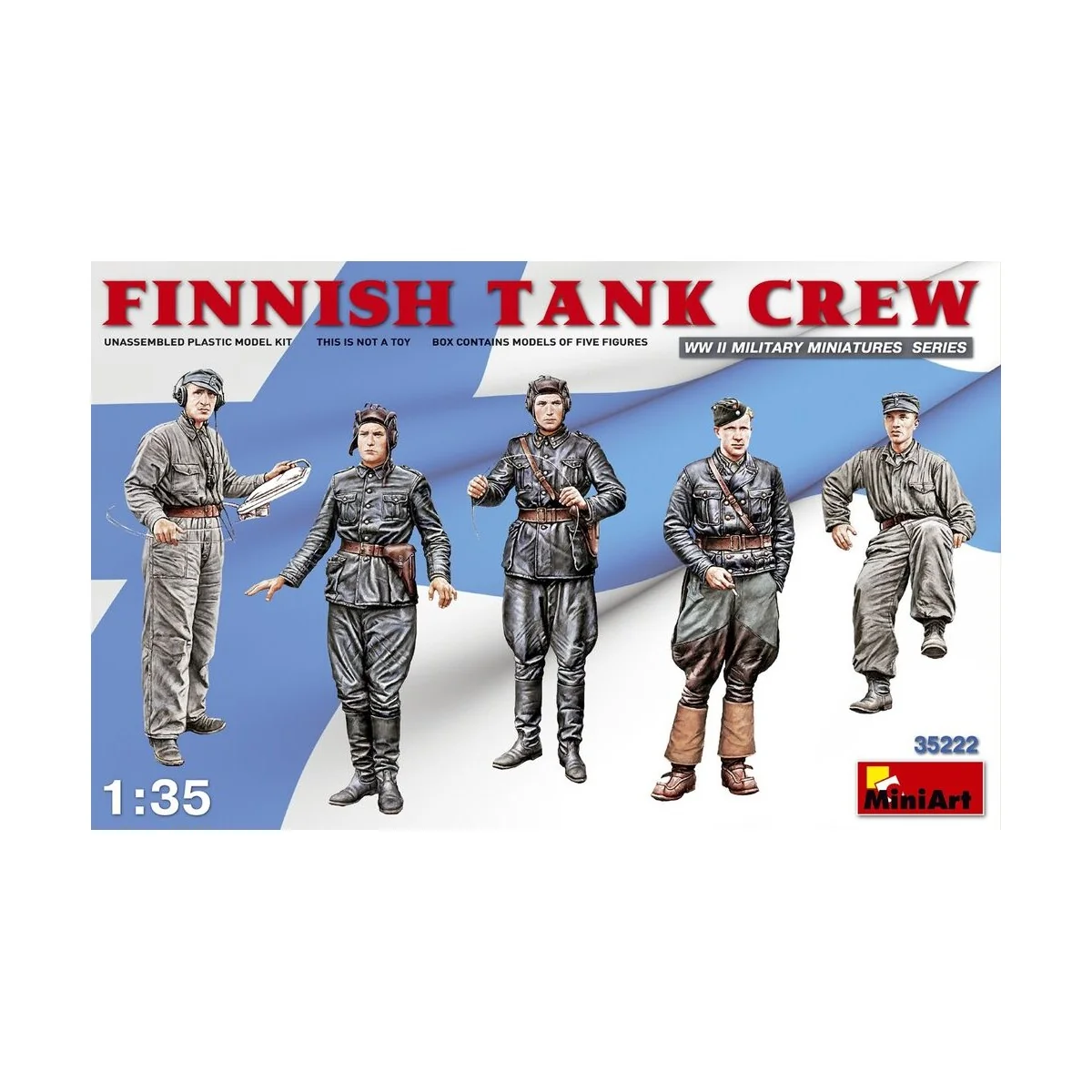 Finnish Tank Crew, 1/35 - MiniArt 35222