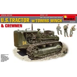 U.S.Tractor w/Towing Winch & Crewmen.Special Ed, 1/35 - MiniArt 35225