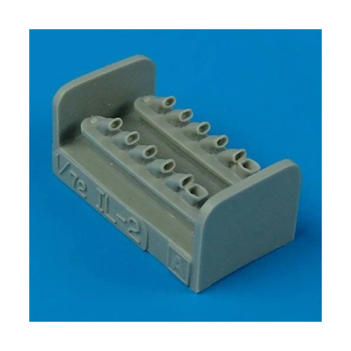 Ilyushin IL-2 exhausts für Academy Bausatz - Quickboost QB72 181