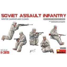 Soviet Assault Infantry (Win.Camouflage Cloaks), 1/35 - MiniArt 35226