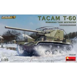 Tacam T-60 Romanian Tank Destroyer. Interior Kit, 1/35 - MiniArt 35230