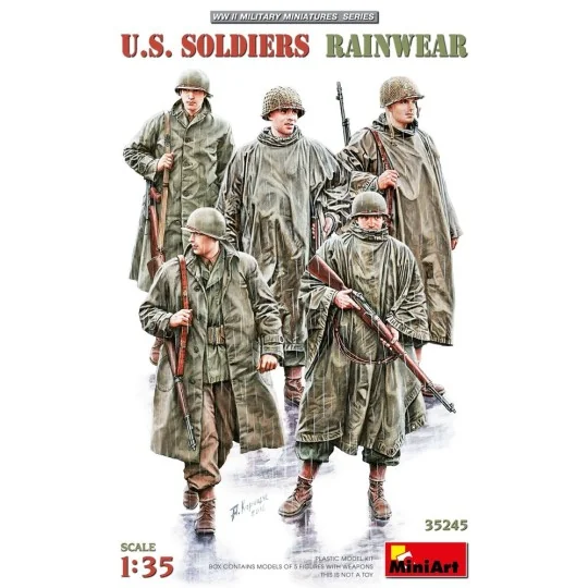 U.S. SOLDIERS RAINWEAR, 1/35 - MiniArt 35245