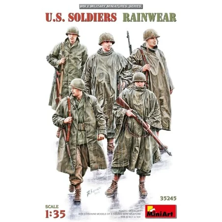 U.S. SOLDIERS RAINWEAR, 1/35 - MiniArt 35245