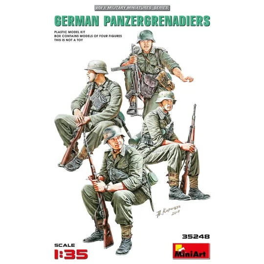 German Panzergrenadiers, 1/35 - MiniArt 35248 German Panzergrenadiers, 1/35 - MiniArt 35248
