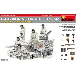 German Tank Crew(Winter Uniforms).SpecialEdition, 1/35 - MiniArt 35249