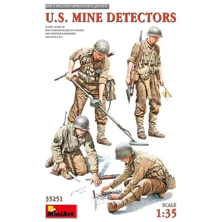 U.S. Mine Detectors, 1/35 - MiniArt 35251