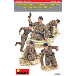 German Tank Crew (France 1944). Special Edition, 1/35 - MiniArt 35252