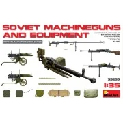 Soviet Machineguns & Equipment, 1/35 - MiniArt 35255 Soviet Machineguns & Equipment, 1/35 - MiniArt 35255