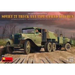 Soviet 2 t Truck AAA Type w/Field Kitchen, 1/35 - MiniArt 35257