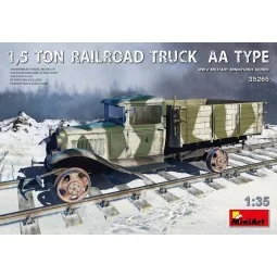 1, 5 Ton Railroad Truck AA Type, 1/35 - MiniArt 35265