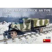 1, 5 Ton Railroad Truck AA Type, 1/35 - MiniArt 35265 1, 5 Ton Railroad Truck AA Type, 1/35 - MiniArt 35265
