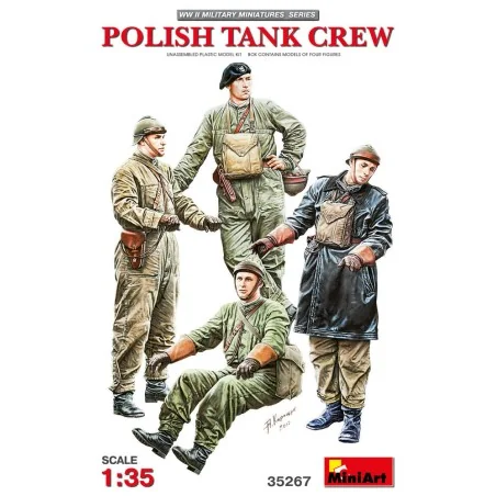 Polish Tank Crew, 1/35 - MiniArt 35267
