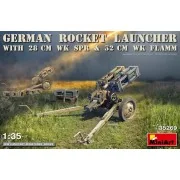 German Rocket Launcher w/28cmWK Spr&32cmWK Flamm, 1/35 - MiniArt 35269 German Rocket Launcher w/28cmWK Spr&32cmWK Flamm, 1/35 - MiniArt 35269