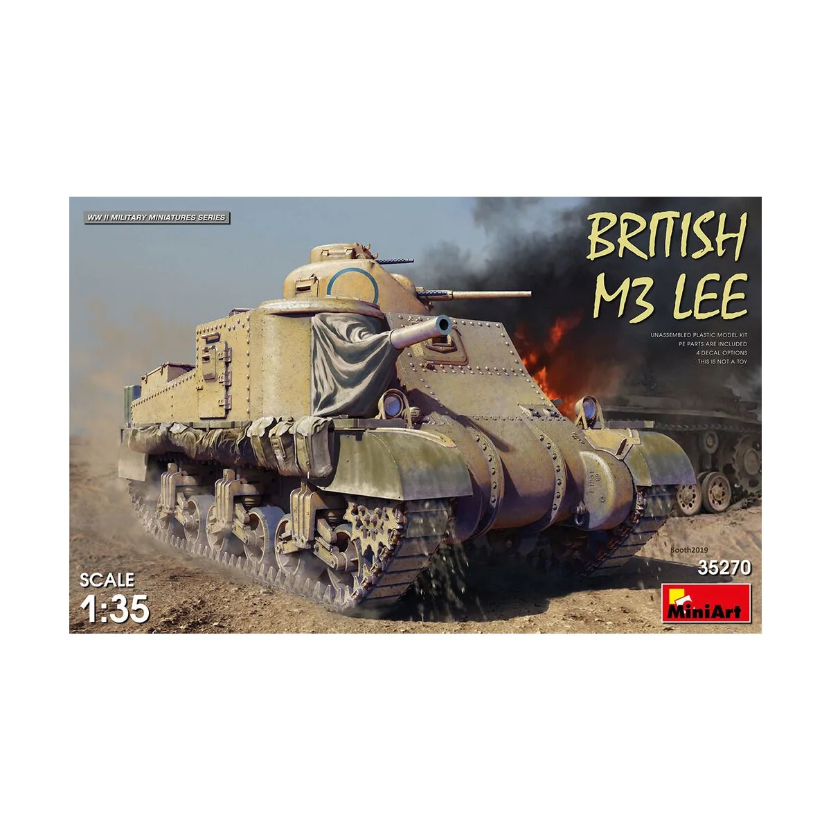 British M3 Lee., 1/35 - MiniArt 35270