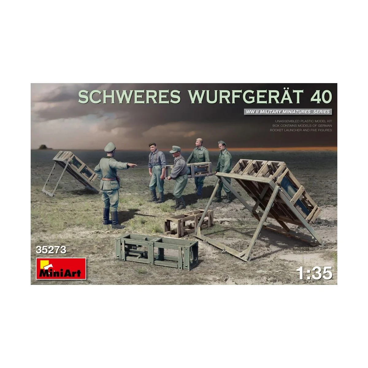 Schweres Wurfgerat 40, 1/35 - MiniArt 35273 Schweres Wurfgerat 40, 1/35 - MiniArt 35273