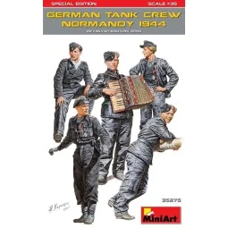 German Tank Crew (Normandy 1944) Special Edition, 1/35 - MiniArt 35275