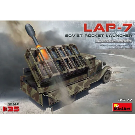 Soviet Rocket Launcher LAP-7, 1/35 - MiniArt 35277