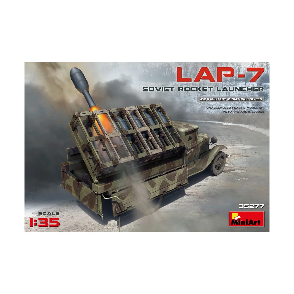 Soviet Rocket Launcher LAP-7, 1/35 - MiniArt 35277