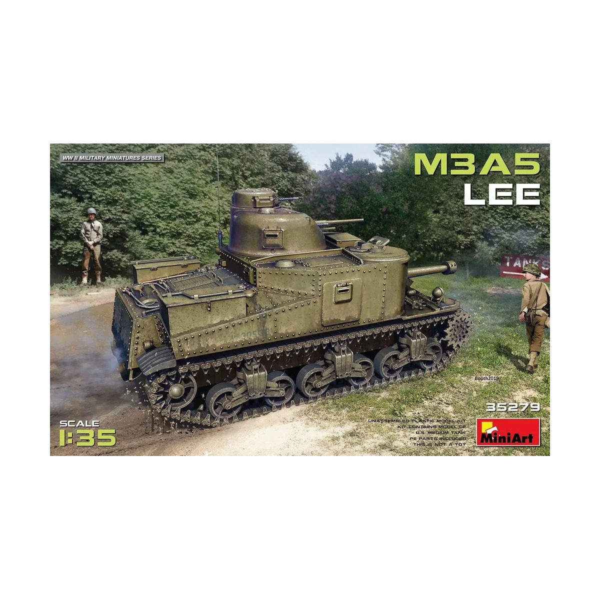 M3A5 Lee, 1/35 - MiniArt 35279
