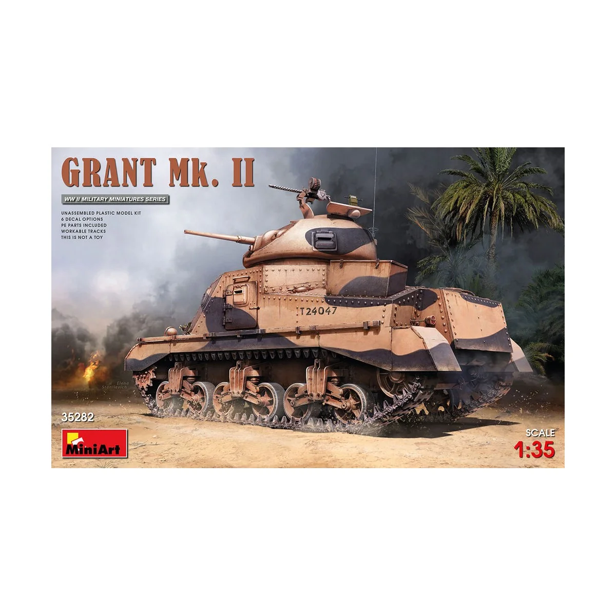 Grant Mk. II, 1/35 - MiniArt 35282