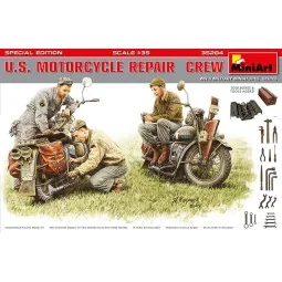 U.S. Motorcycle Repair Crew. Special Edition, 1/35 - MiniArt 35284
