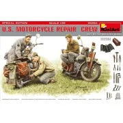 U.S. Motorcycle Repair Crew. Special Edition, 1/35 - MiniArt 35284
