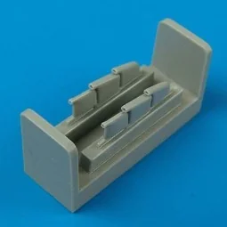 Hurricane Mk. I exhaust for Hasegawa kit, 1/72 - Quickboost QB72 187