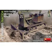 U.S. Armored Tractor w/Angle Dozer Blade, 1/35 - MiniArt 35291