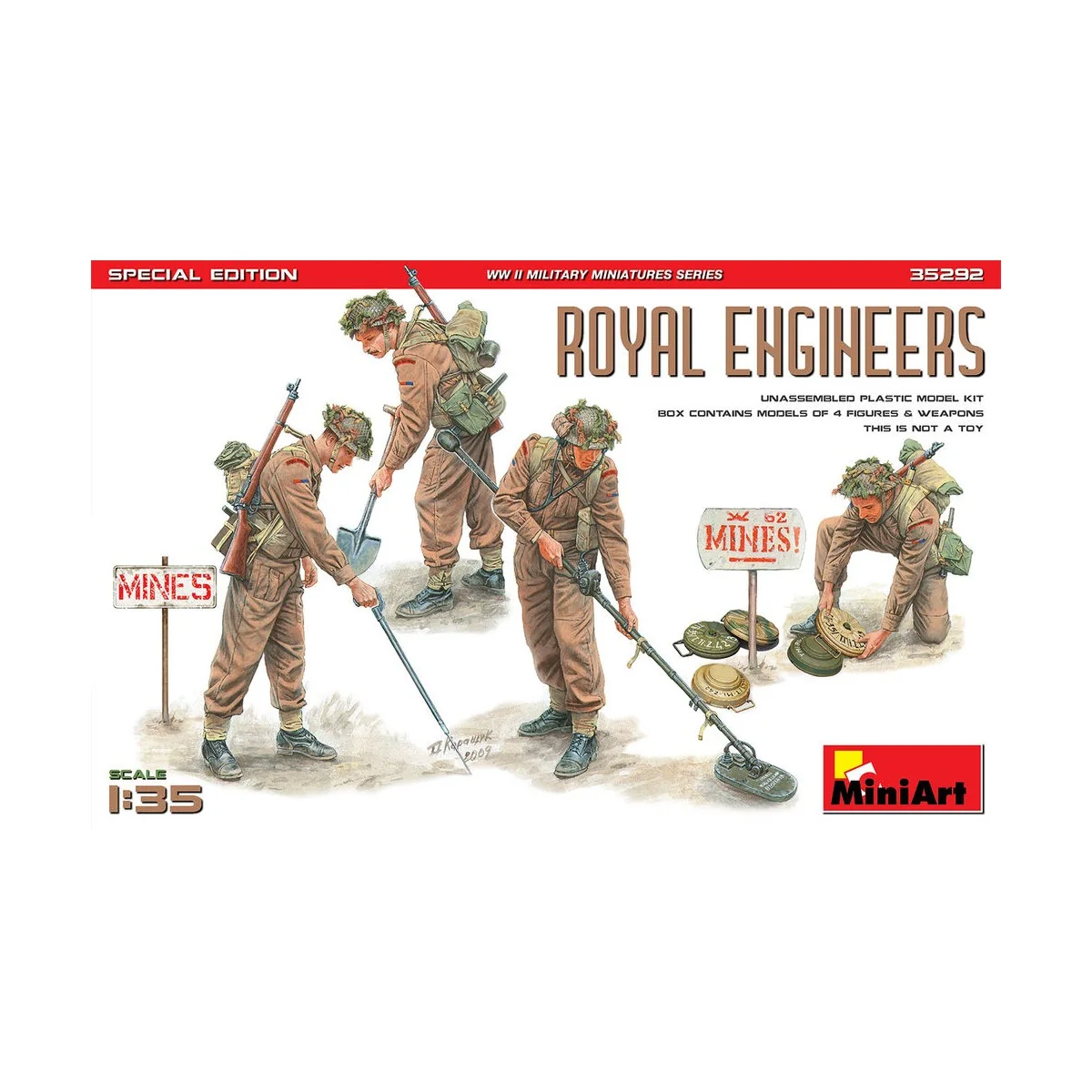 Royal Engineers. Special Edition, 1/35 - MiniArt 35292