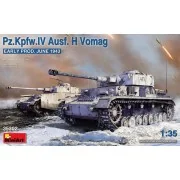 Pz.Kpfw.IV Ausf. H Vomag. Early Prod. (June 1943), 1/35 - MiniArt 3... Pz.Kpfw.IV Ausf. H Vomag. Early Prod. (June 1943), 1/35 - MiniArt 3...