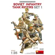 Soviet Infantry Tank Riders Set 1, 1/35 - MiniArt 35309