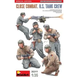 Close Combat. U.S. Tank Crew. Special Edition, 1/35 - MiniArt 35311