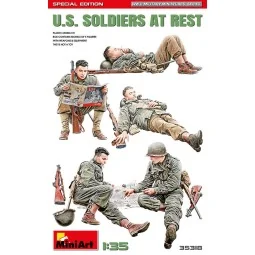 U.S. Soldiers at Rest. Special Edition, 1/35 - MiniArt 35318