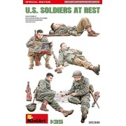 U.S. Soldiers at Rest. Special Edition, 1/35 - MiniArt 35318