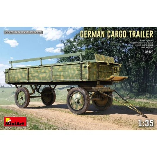 German Cargo Trailer, 1/35 - MiniArt 35320
